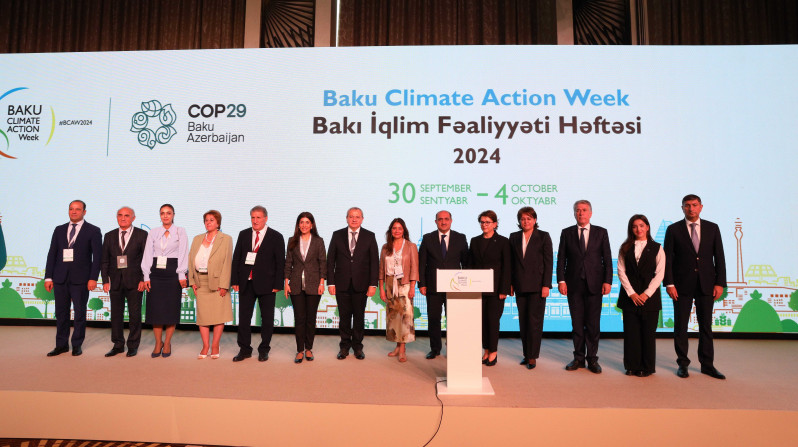 Bakı İqlim Fəaliyyəti Həftəsi çərçivəsində BDU-nun təşkilatçılığı ilə beynəlxalq elmi konfrans keçirilib