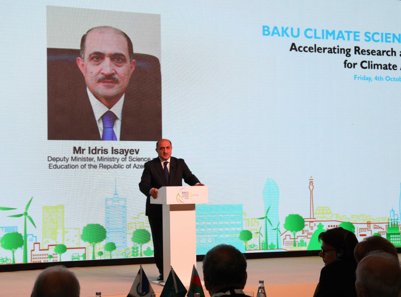 Bakı İqlim Fəaliyyəti Həftəsi çərçivəsində BDU-nun təşkilatçılığı ilə elmi konfrans keçirilir