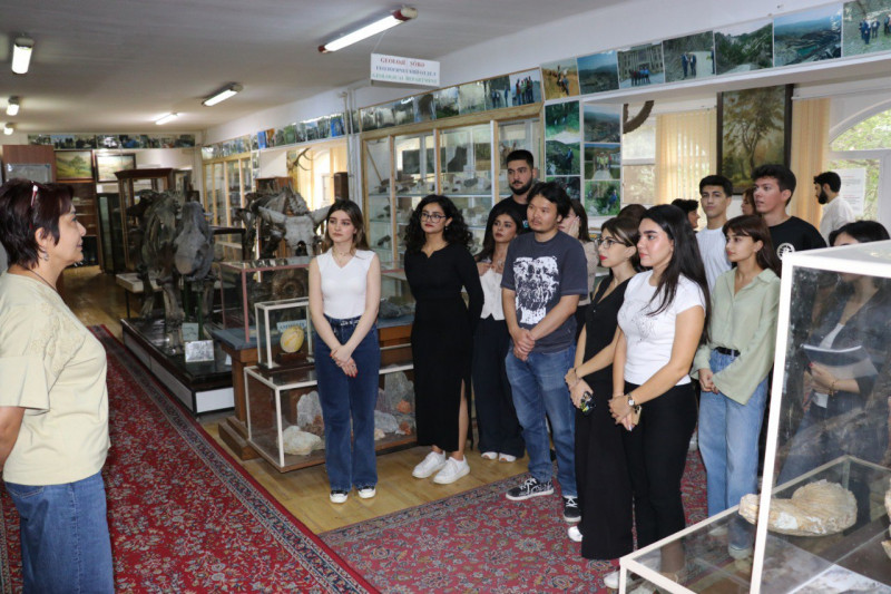 BDU tələbələri üçün Təbiət Tarixi Muzeyində interaktiv dərs