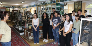BDU tələbələri üçün Təbiət Tarixi Muzeyində interaktiv dərs