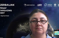 BDU-nun kafedra müdiri APRSAF-30 Kosmik Fəzanın Müşahidəsi tədbirində məruzə edib