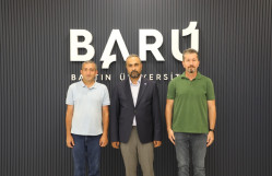 BDU-nun İnformasiya və sənəd menecmenti fakültəsinin dekanı Bartın Universitetinin rektoru ilə görüşüb