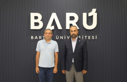 BDU-nun İnformasiya və sənəd menecmenti fakültəsinin dekanı Bartın Universitetinin rektoru ilə görüşüb