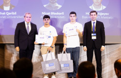 ICPC dünya finalı çərçivəsində “R.M. 90” proqramlaşdırma müsabiqəsinin qalibləri mükafatlandırılıb