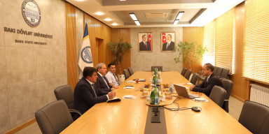 BDU-da “Elsevier”in Türkiyə və Mərkəzi Asiya üzrə nümayəndəsi ilə görüş keçirilib