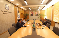 BDU-da “Elsevier”in Türkiyə və Mərkəzi Asiya üzrə nümayəndəsi ilə görüş keçirilib