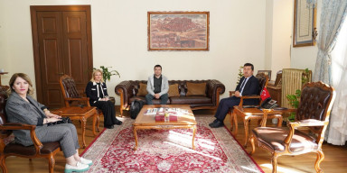 BDU-nun kafedra müdiri Ankara Sosial Elmlər Universitetində səfərdə olub