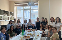 Kimyanın tədrisi metodikası kafedrasında magistrantların dissertasiya işlərin müdafiəsi keçirildi