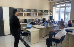 Kimya fakültəsində magistratura səviyyəsi üzrə dissertasiya işlərinin müdafiəsinə başlanılmışdır