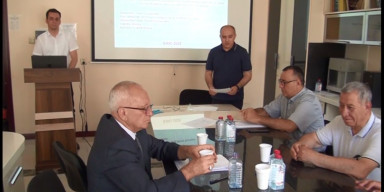 Tahir Cavadzadənin kimya üzrə fəlsəfə doktoru elmi dərəcəsini almaq üçün elmi seminarı keçirildi