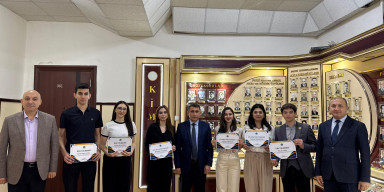 Kimya fakültəsinin tələbələri “İlin tələbəsi” və “İlin qrup nümayəndəsi” nominasiyaları üzrə təltif olundu