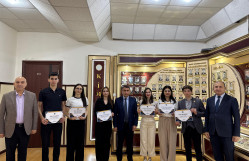 Kimya fakültəsinin tələbələri “İlin tələbəsi” və “İlin qrup nümayəndəsi” nominasiyaları üzrə təltif olundu
