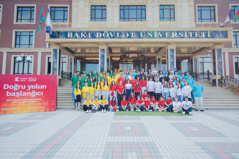 BDU və “Kapital Bank”ın birgə təşkilatçılığı ilə “Doğru yolun başlanğıcı” adlı təlim