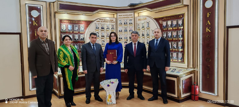 Fakültəmizdə ilk ikili diplom təqdim olundu