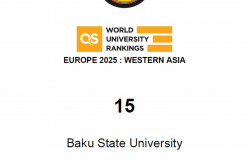 BDU “QS AVROPA 2025” və “QS QƏRBİ ASİYA 2025” reytinqlərində əhəmiyyətli irəliləyişə nail olub
