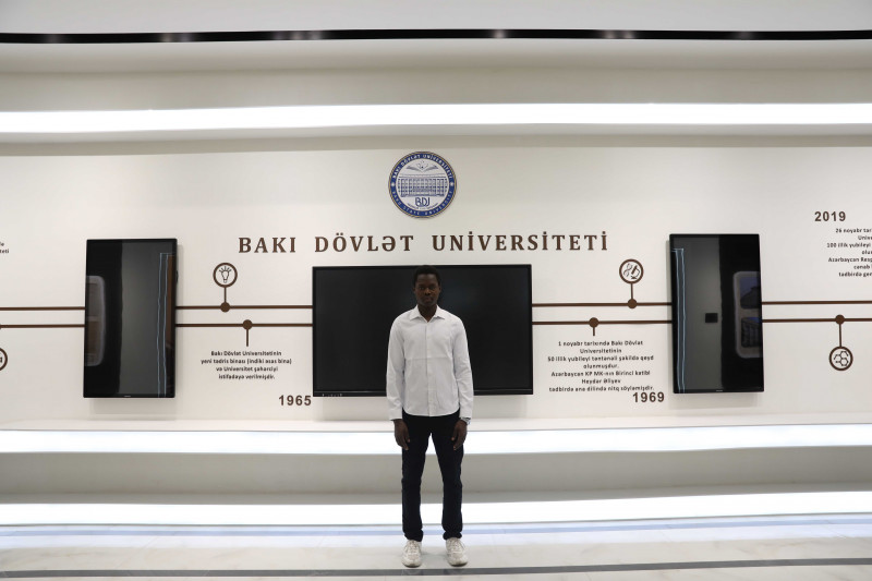 BSU’s International Student Jean-Lucien: ‘Azerbaijan Feels Like Home’