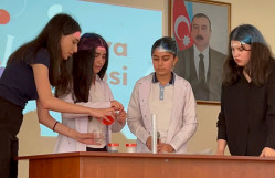 Əliağa Şıxlinski adına 135 saylı tam orta məktəbdə “Kimya gecəsi” tədbiri
