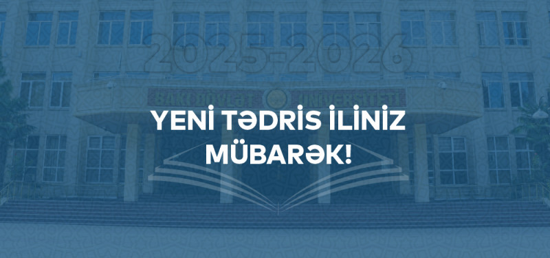 BDU-da yeni tədris ili başlayıb