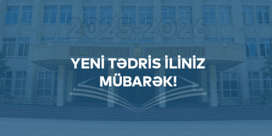 BDU-da yeni tədris ili başlayıb