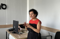 Üsküdar Universitetinin rektoru "ARB 24" və BDU-nun "NewsLab" təlim proqramının iştirakçıları ilə görüşüb