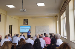 ABŞ-nin Şimali Dokota Universitetinin professoru Azər Əhmədov BDU-da elmi seminar keçirib