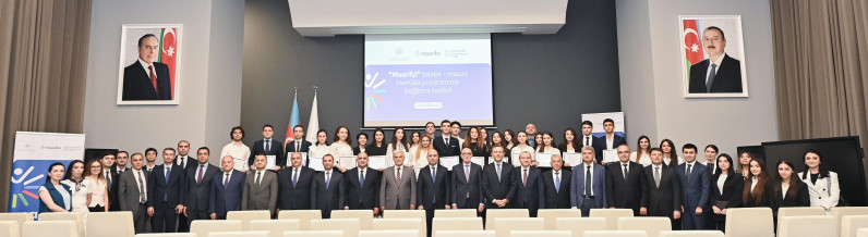 "Maarifçi” tələbə-məzun təcrübə proqramını uğurla bitirənlərin 7-si BDU-nun tələbə və məzunudur