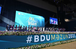 Milli Gimnastika Arenasında BDU-nun möhtəşəm Məzun Günü