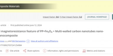 BDU-da elektromaqnit sahəsinə qarşı qoruyucu örtüklərin hazırlanması üçün nanokompozitlər sintez edilir