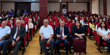 BDU-nun Biologiya fakültəsinin I kurs tələbələri ilə görüş