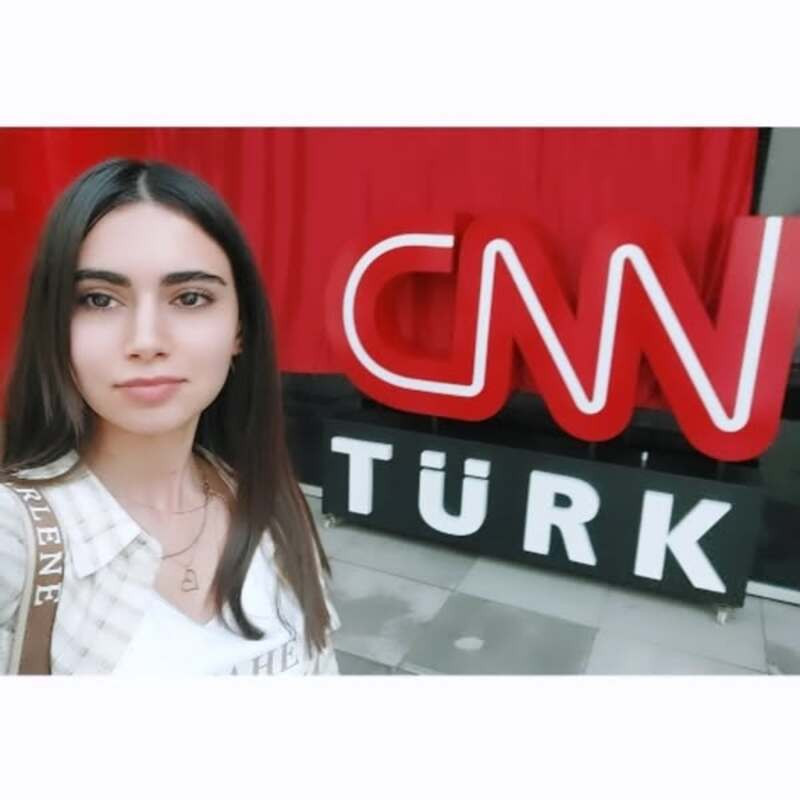 Jurnalistika fakültəsinin tələbəsi CNN TÜRK-də