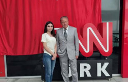 Jurnalistika fakültəsinin tələbəsi CNN TÜRK-də