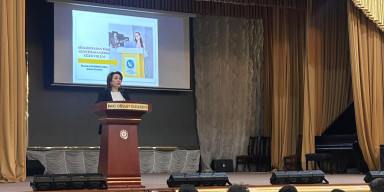 Biologiya fakültəsinin məzunu I kurs  tələbələri ilə  “Uğur yolu-məzun təcrübəsi” adlı  tədbir