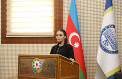 BDU-nun Fizika fakültəsinin I kurs tələbələri ilə görüş