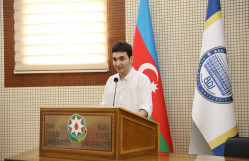 BDU-nun Fizika fakültəsinin I kurs tələbələri ilə görüş