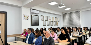 BDU-nun Jurnalistika fakültəsində Üzeyir Hacıbəylinin 140 illiyinə həsr olunmuş tədbir