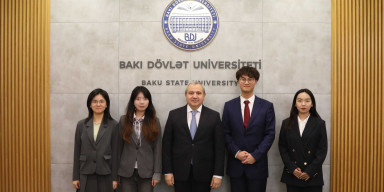 Four Chinese Students to Study at Baku State University