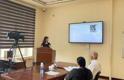 Dissertasiya işinin müzakirəsi keçirilib