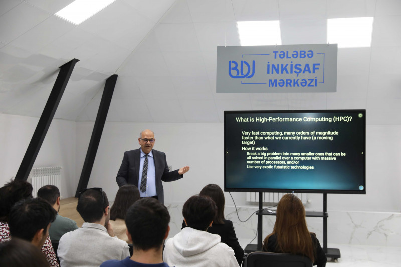 BSU Hosts Scientific Seminar with George Washington University Professor