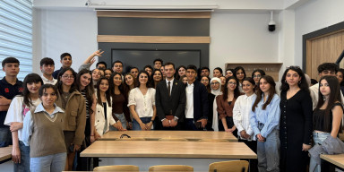 BDU Könüllüləri Şərqşünaslıq fakültəsinin  l kurs könüllüləri ilə görüş təşkil edib