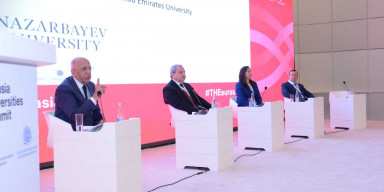 BSU Rector Outlines BSU’s Research Priorities at THE Eurasian University Summit