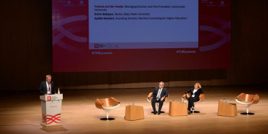 BSU Rector Highlights University–Society Partnerships at THE Eurasian Universities Summit