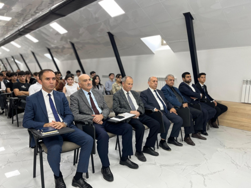 BDU-nun Geologiya fakültəsində şəhidlərin xatirəsi anılıb