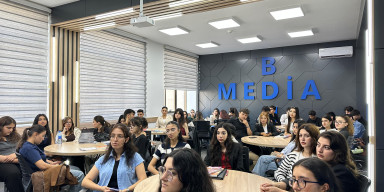 BDU-da MEDİA və Məhkəmə Hüquq Şurasının birgə təşkilatçılığı ilə ustad dərsi