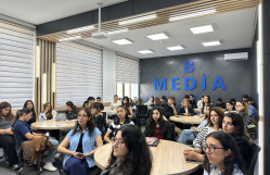 BDU-da MEDİA və Məhkəmə Hüquq Şurasının birgə təşkilatçılığı ilə ustad dərsi