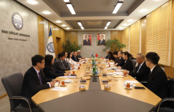 BSU Hosts Delegation from Chinese Ministry of Education