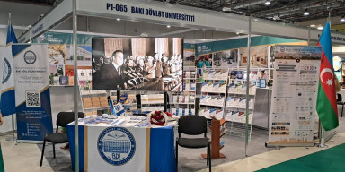 BSU Participates in the XI Baku International Book Fair