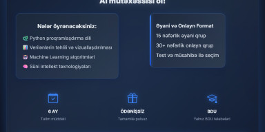 BDU tələbələri üçün süni intellekt təlimi – ELAN