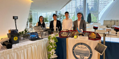 BDU "Dayanıqlı Sərgi: Planet üçün İncəsənət və İnnovasiya" adlı tədbirdə təmsil olunub