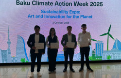 BDU "Dayanıqlı Sərgi: Planet üçün İncəsənət və İnnovasiya" adlı tədbirdə təmsil olunub