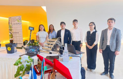 BDU "Dayanıqlı Sərgi: Planet üçün İncəsənət və İnnovasiya" adlı tədbirdə təmsil olunub